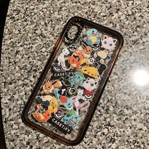 iphone x/xs max pokemon casetify case
